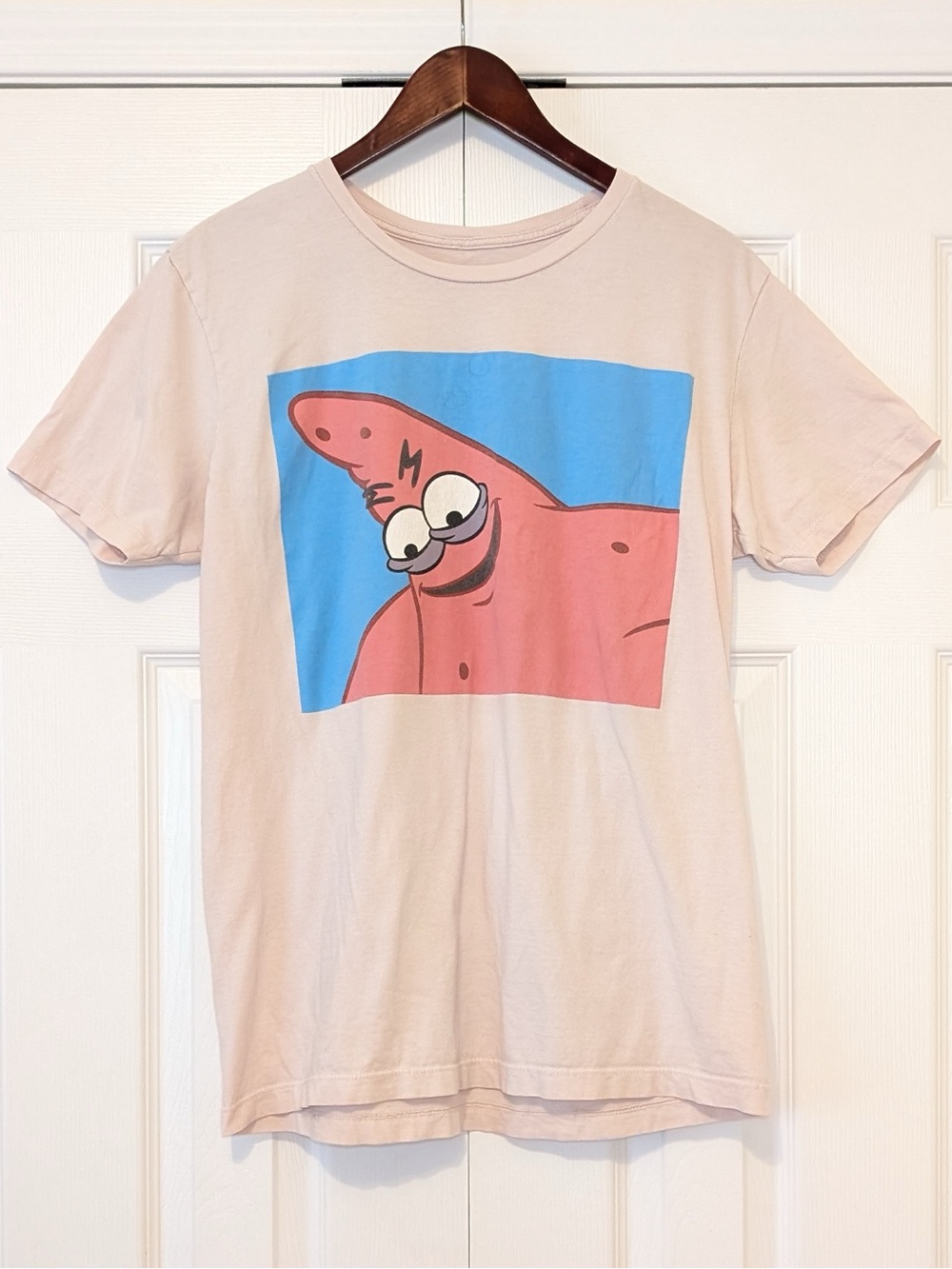 100% Cotton SpongeBob Patrick Starr Meme Tee